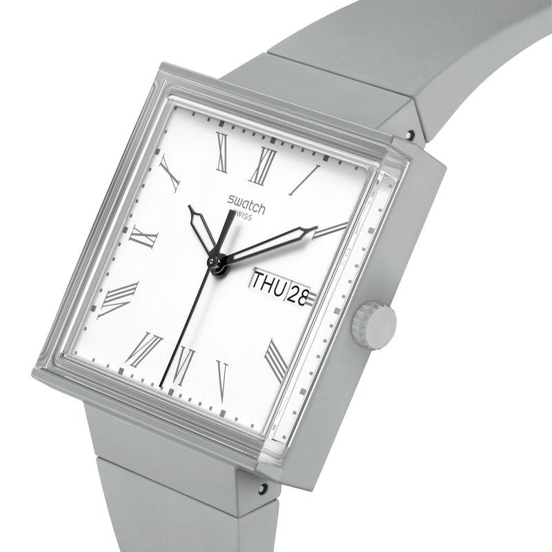 Swatch WHAT IFGRAY? BIOCERAMIC Watch SO34M700