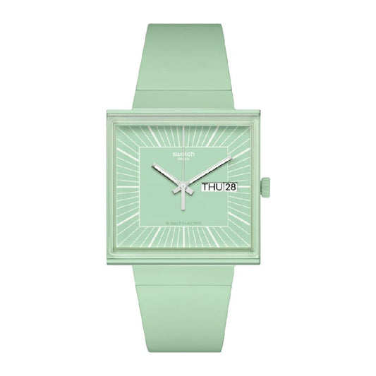 Swatch WHAT IFMINT? BIOCERAMIC Watch SO34G701