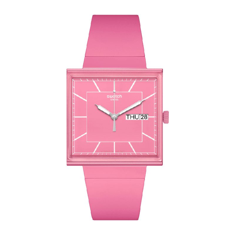 Swatch WHAT IFROSE? BIOCERAMIC Watch SO34P700