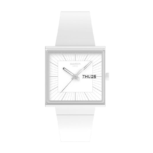 Swatch WHAT IF…ALLWHITE? Watch SO34W700