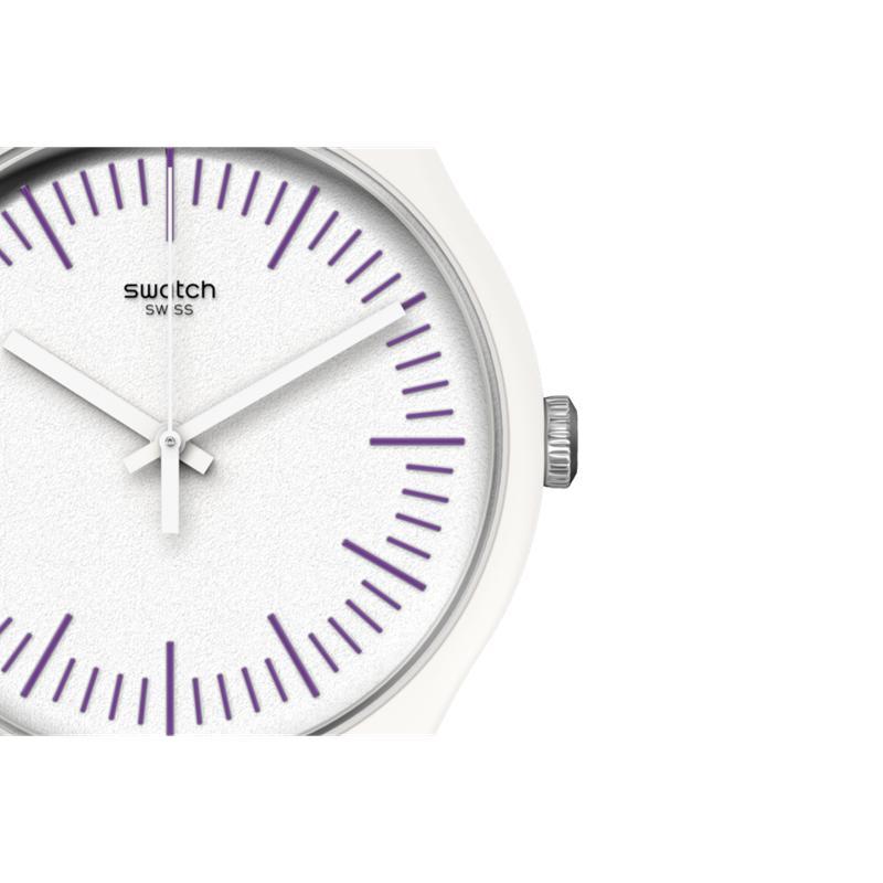 Swatch WHITENPURPLE Watch SUOW173