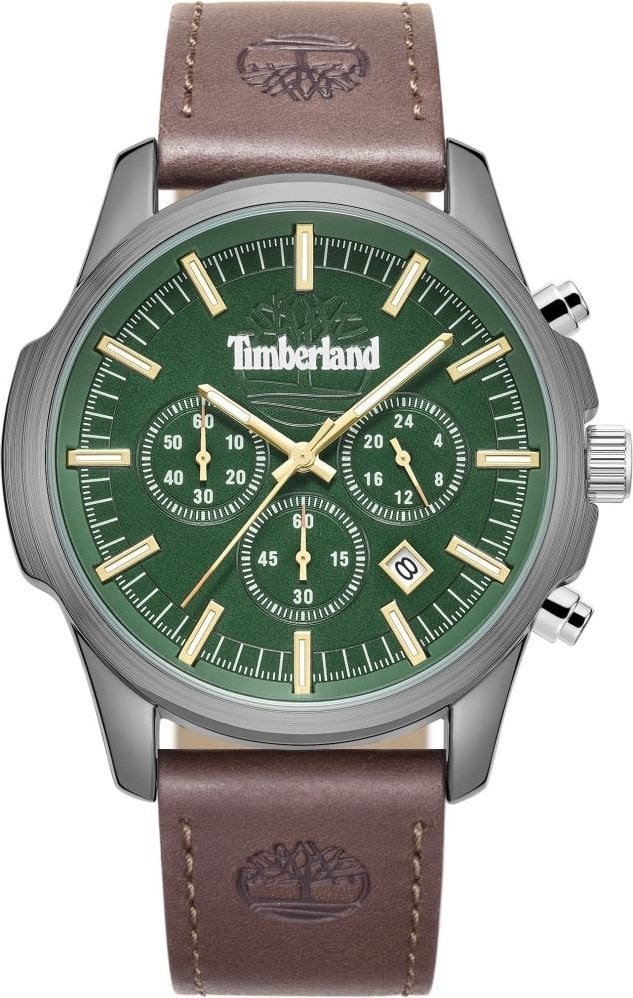 Timberland TDWGC9010903 Leather Chronograph Watch