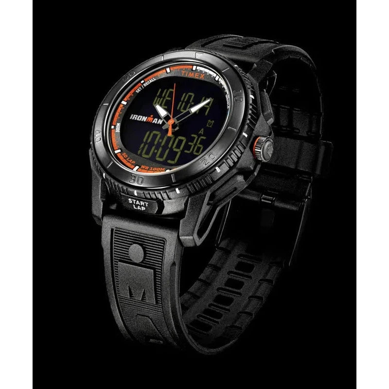 TIMEX IRONMAN Adrenaline Ana-digi 46mm PU Strap Watch