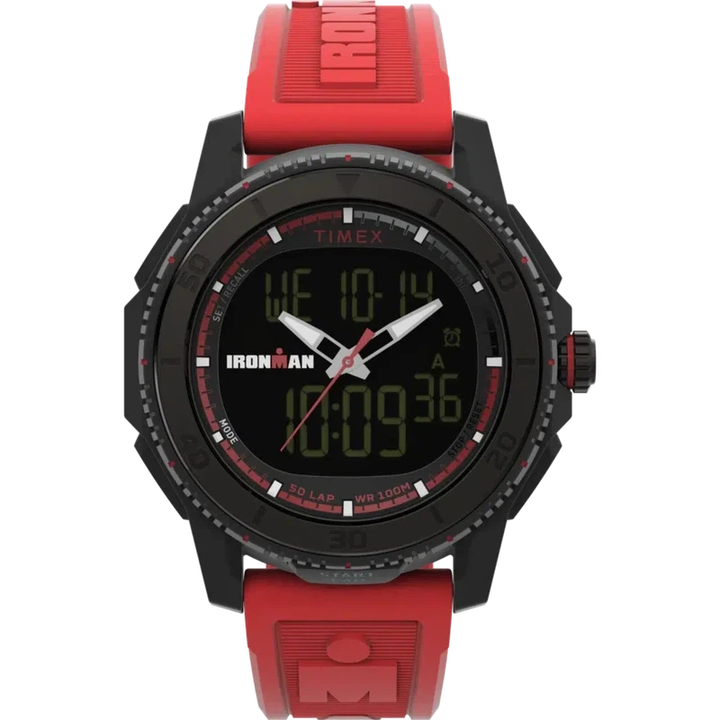 TIMEX IRONMAN Adrenaline Ana-digi 46mm PU Strap Watch