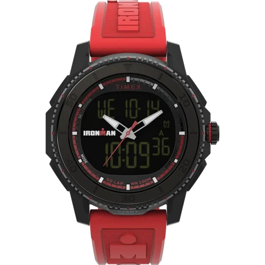 TIMEX IRONMAN Adrenaline Ana-digi 46mm PU Strap Watch