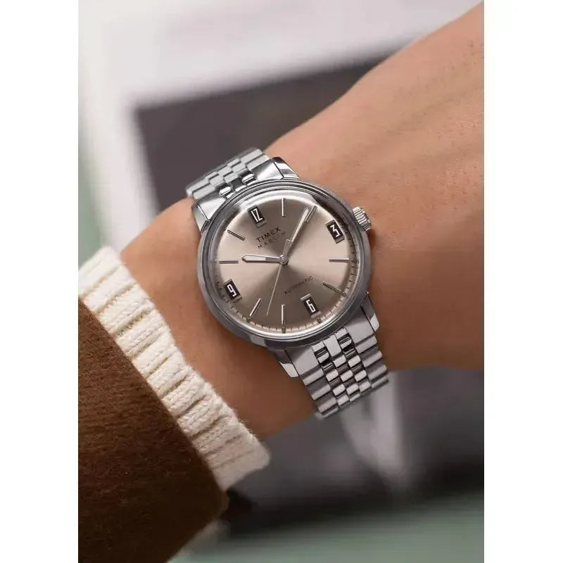 TIMEX Marlin® Automatic 40mm Stainless Steel Bracelet Watch