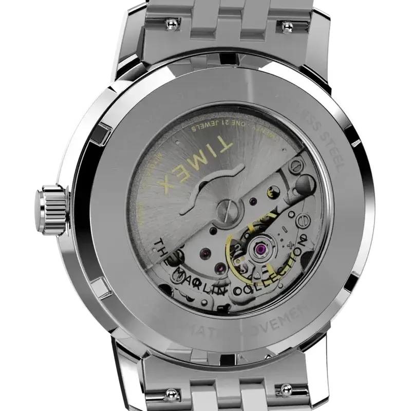TIMEX Marlin® Automatic 40mm Stainless Steel Bracelet Watch