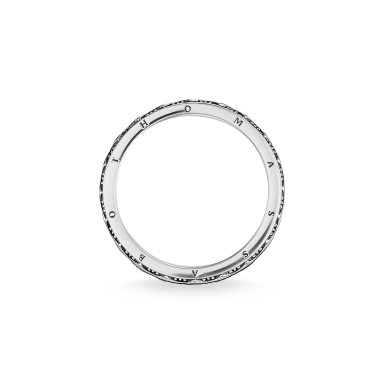Thomas Sabo Men's Blackened Ring