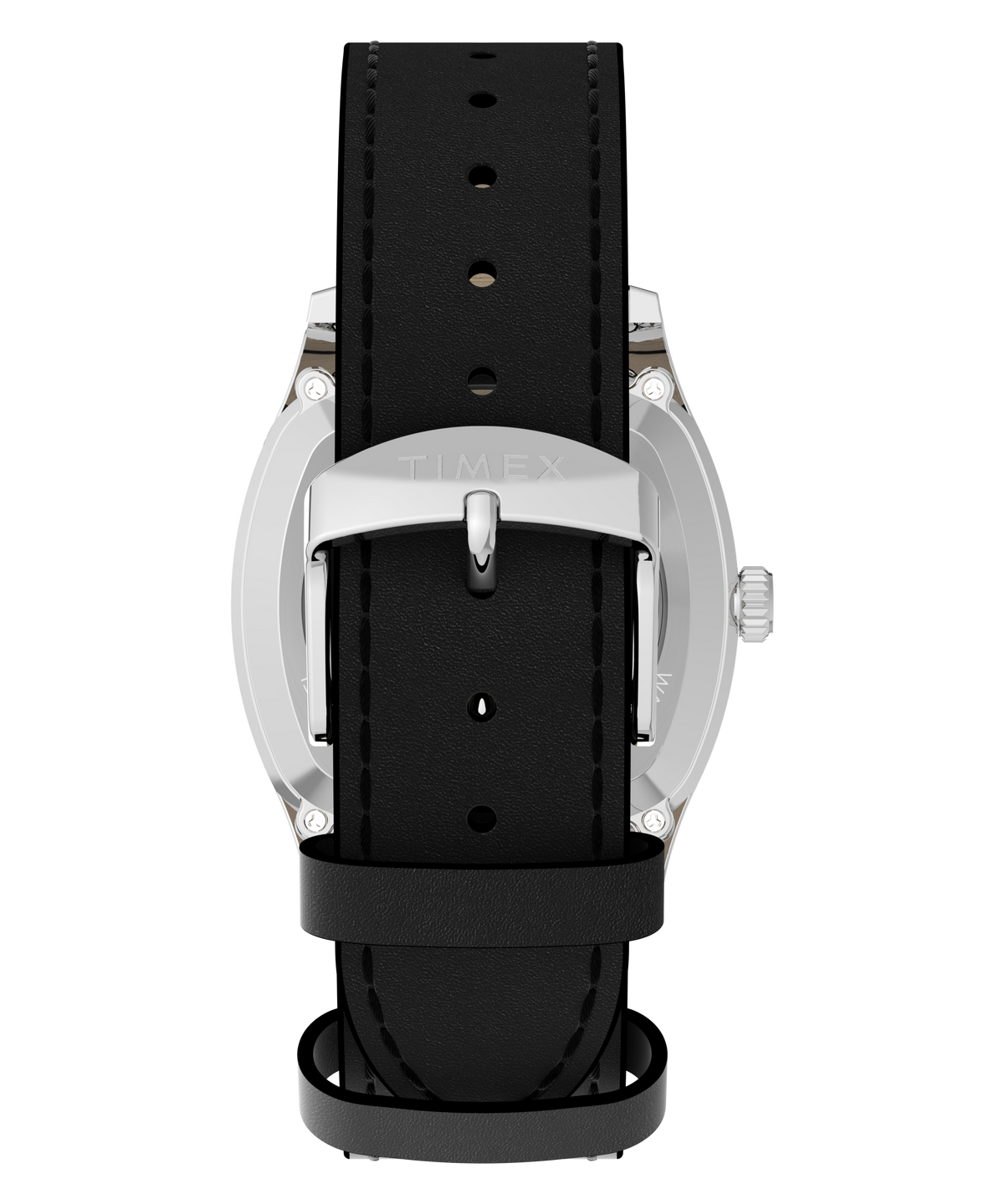 Timex Marlin Chatham Automatic Leather Strap Watch White Dial