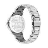 Ted Baker Cosmop Silver-Tone Stainless Steel Bracelet Watch