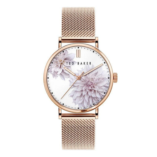 Ted Baker Phylipa Peonia Ladies Rose Gold Watch