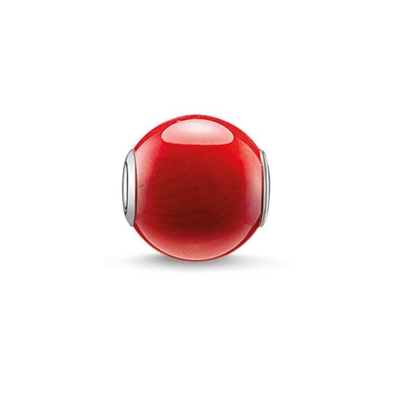 Thomas Sabo Bamboo Coral Red Karma Beads