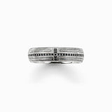 Thomas Sabo Band Ring Cross Pave