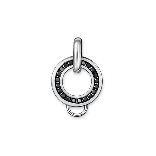 Thomas Sabo Black Zirconia Charm Carrier