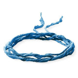 Thomas Sabo Blue Silk Ribbon Charm Necklace