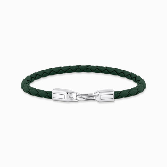 Thomas Sabo Bracelet - Green Leather