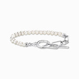 Thomas Sabo Bracelet - Silver with Freshwater Cultured Pearls and Zirconia