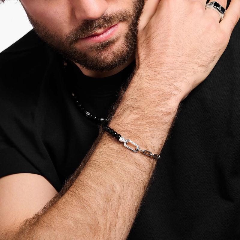 Thomas sabo black deals bead bracelet