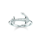 Thomas Sabo CZ Anchor Ring