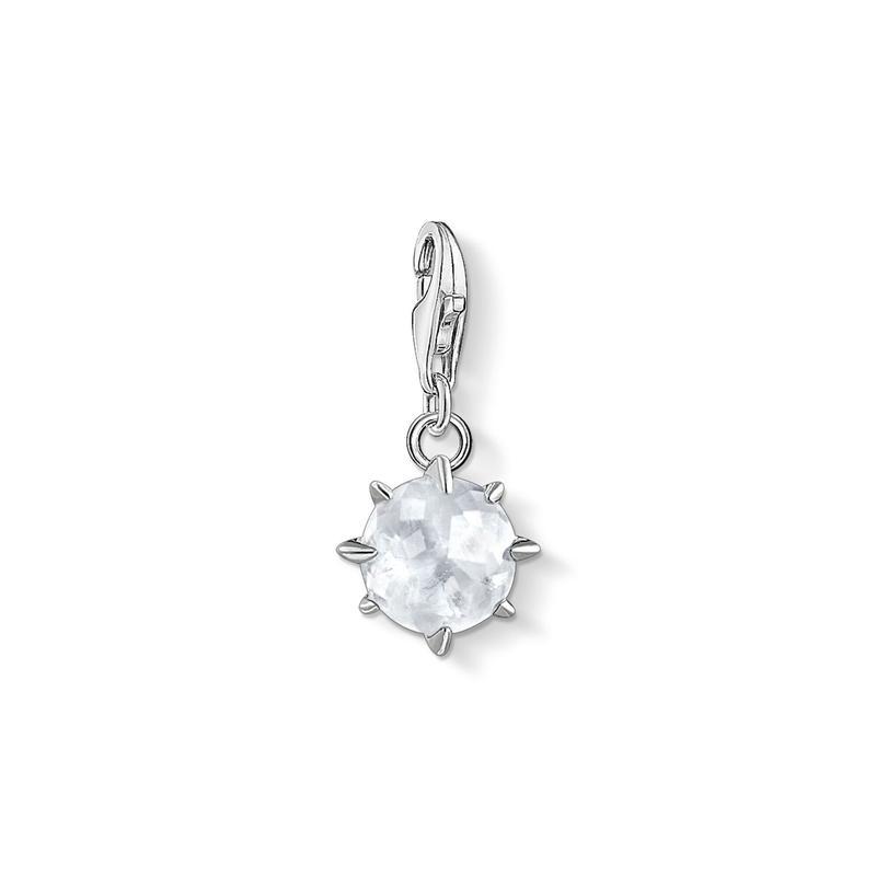 Thomas Sabo CZ Birth Stone April Charm Pendant