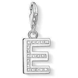 Thomas Sabo CZ Letter E Charm