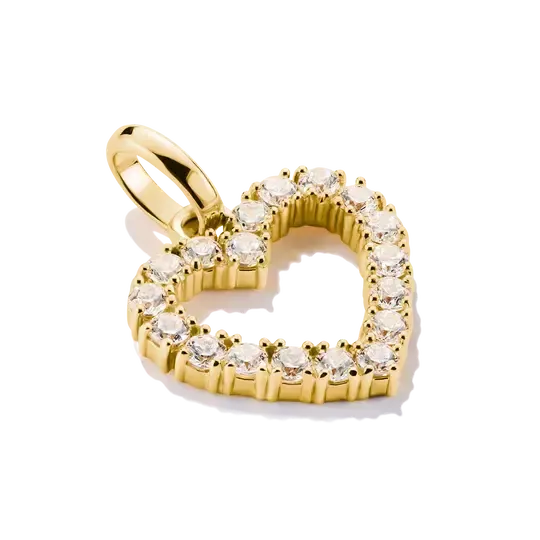 THOMAS SABO Charm Club Connect Heart Gold Charm