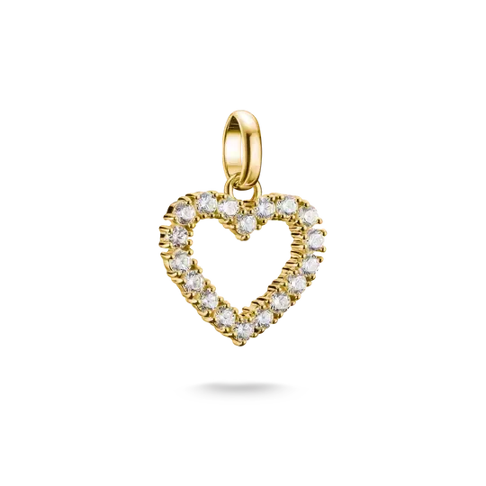 THOMAS SABO Charm Club Connect Heart Gold Charm