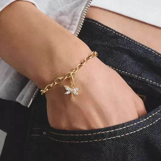 THOMAS SABO Charm Club Dragonfly Charm
