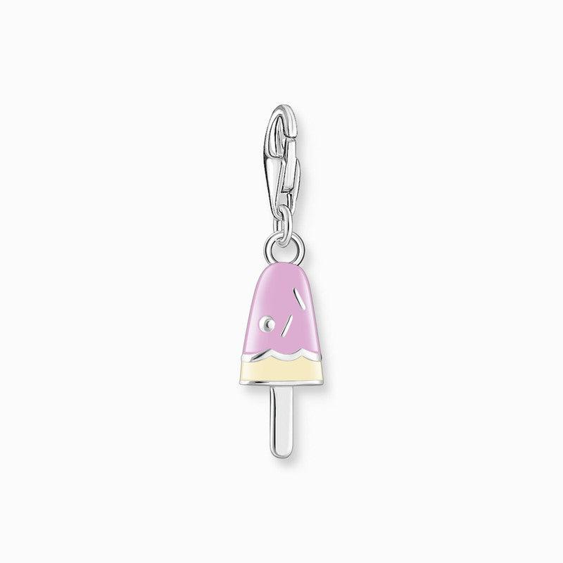 Thomas Sabo Charm Pendant - Colorful Popsicle with White Stones