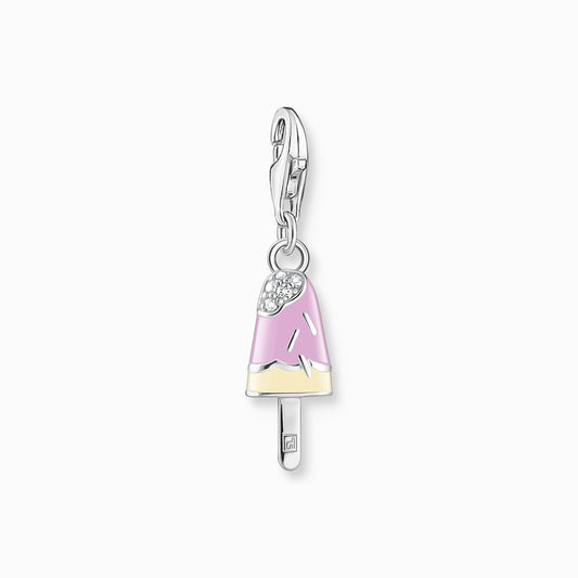 Thomas Sabo Charm Pendant - Colorful Popsicle with White Stones