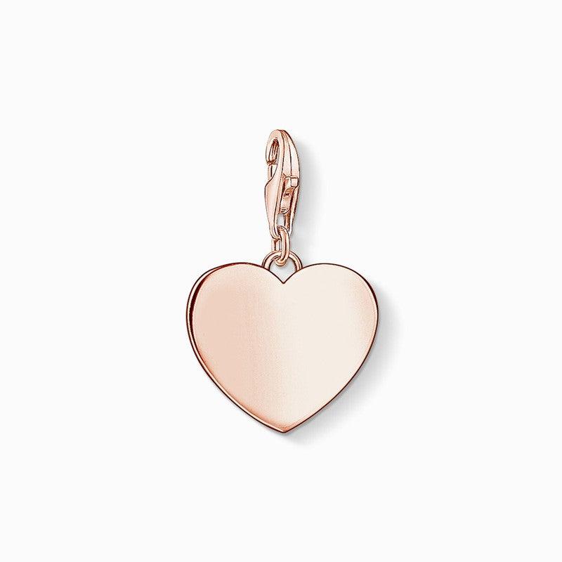 Thomas Sabo Charm Pendant - Heart - Rose Gold