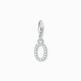 Thomas Sabo Charm Pendant Letter O with White Stones