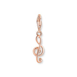 Thomas Sabo Charm Pendant Musical Clef Rose Gold