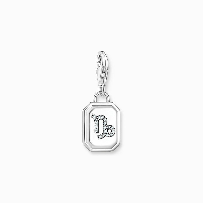 Thomas Sabo Charm Pendant - Zodiac Sign Capricorn with Zirconia