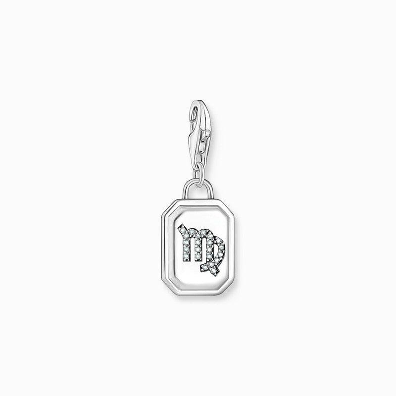 Thomas Sabo Charm Pendant - Zodiac Sign Virgo with Zirconia