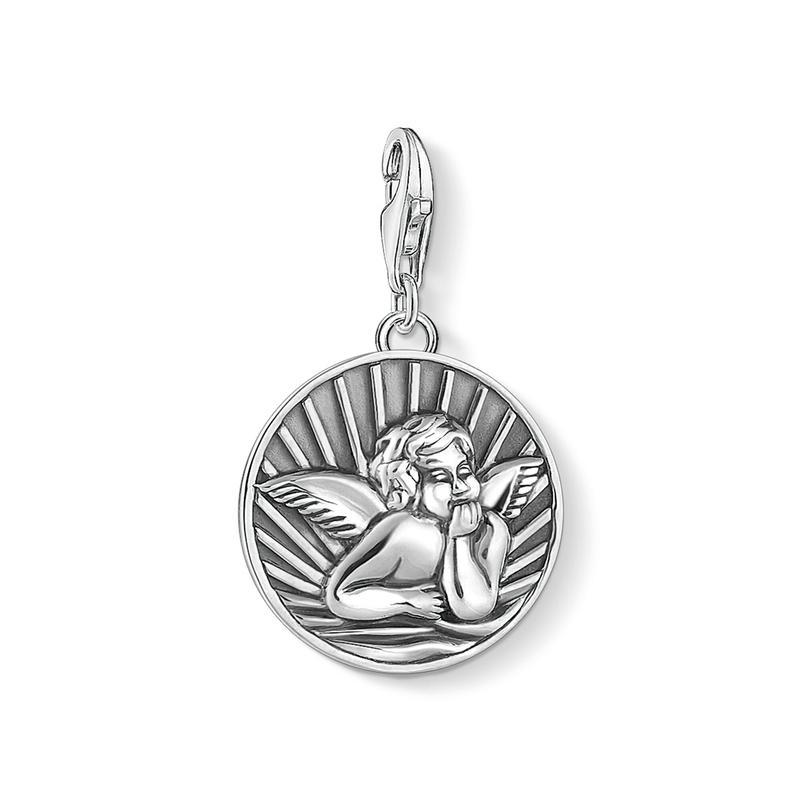 Thomas Sabo Charm pendant disc guardian angel