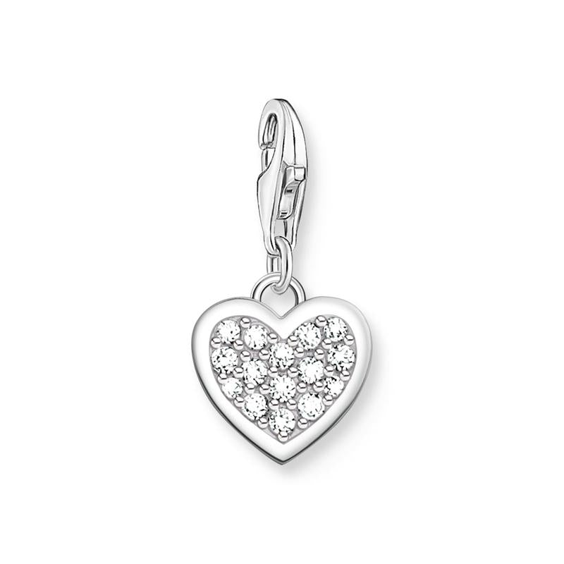 Thomas Sabo Charm pendant glitter heart