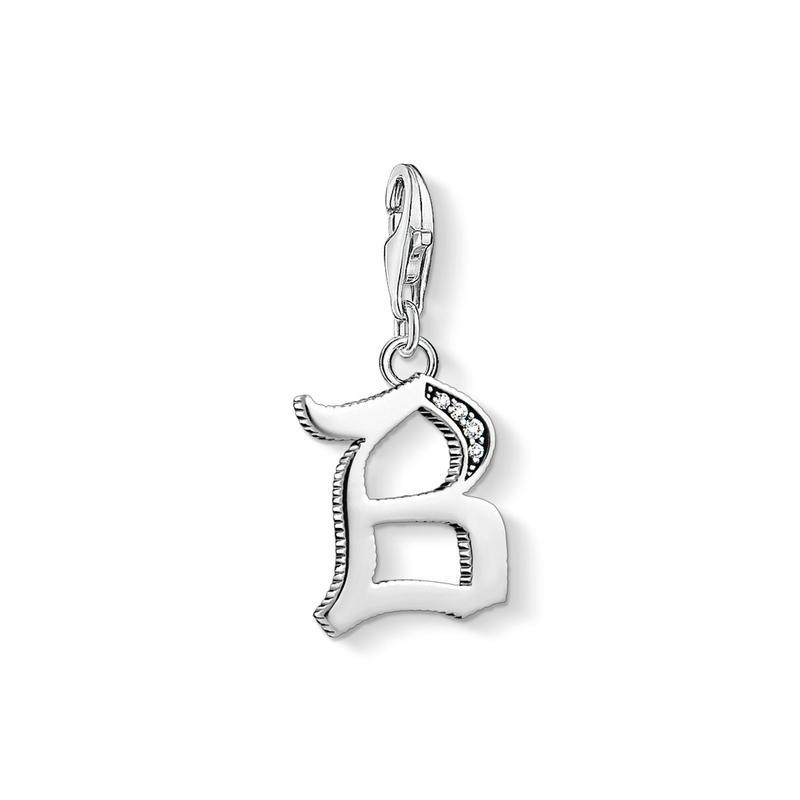 Thomas Sabo Charm pendant letter B silver