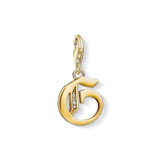 Thomas Sabo Charm pendant letter G gold