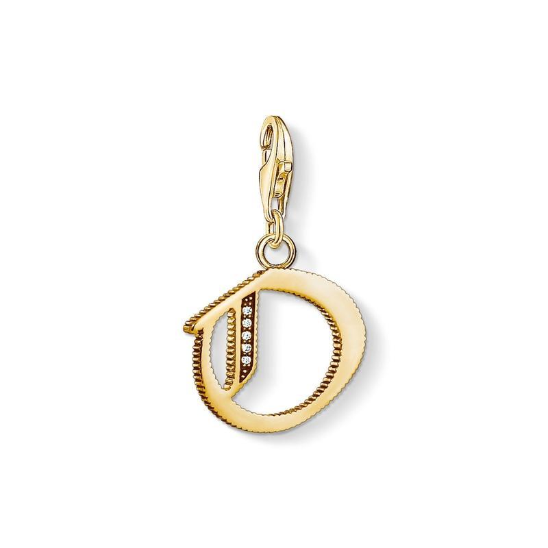 Thomas Sabo Charm pendant letter O gold