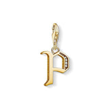 Thomas Sabo Charm pendant letter P gold