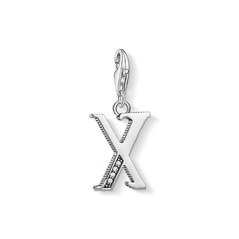 Thomas Sabo Charm pendant letter X silver