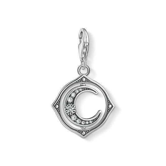 Thomas Sabo Charm pendant moon silver