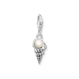 Thomas Sabo Charm pendant shell with pearl silver