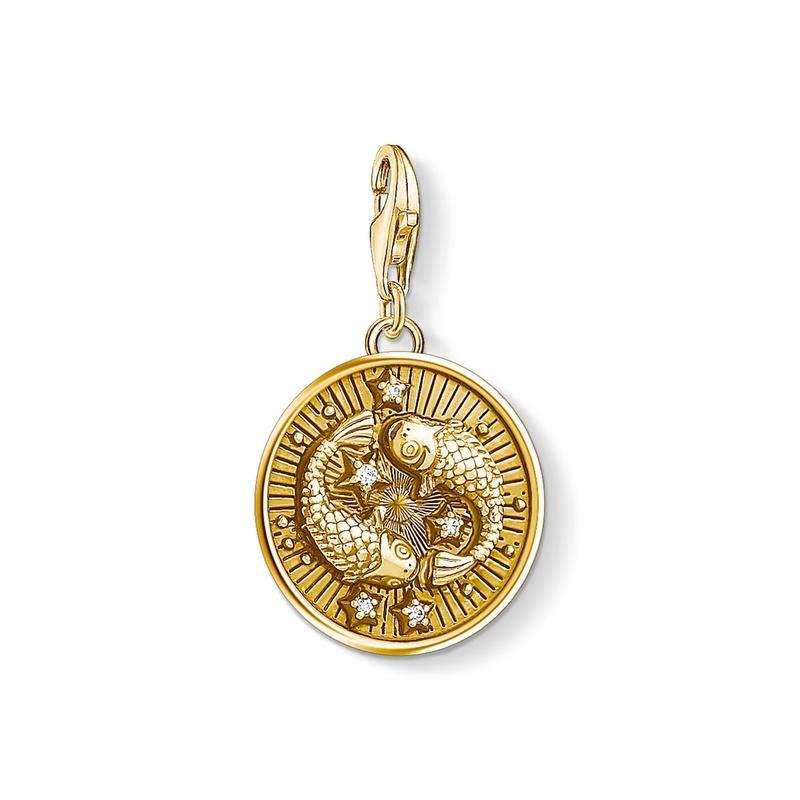 Thomas Sabo Charm pendant zodiac sign Pisces