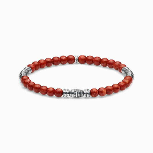 Thomas Sabo Coral Bead Bracelet