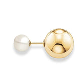 Thomas Sabo Double Stud Pearl Earrings