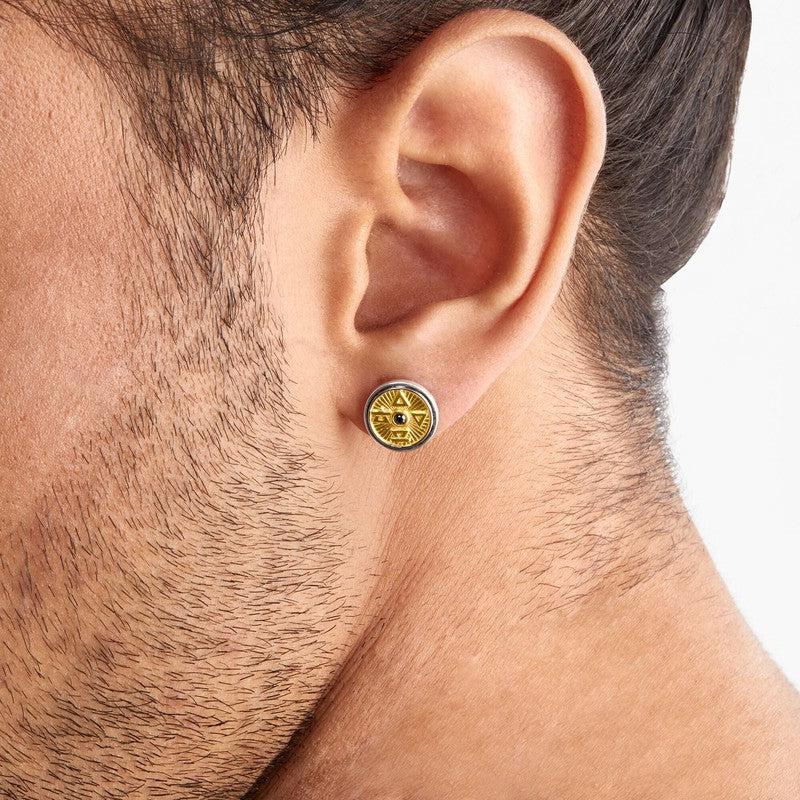 Thomas Sabo Ear studs elements of nature gold