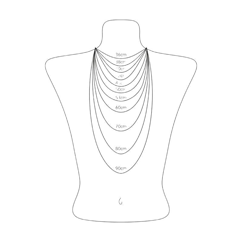 Thomas Sabo Elegant Intertwined Circles Sterling Silver Necklace