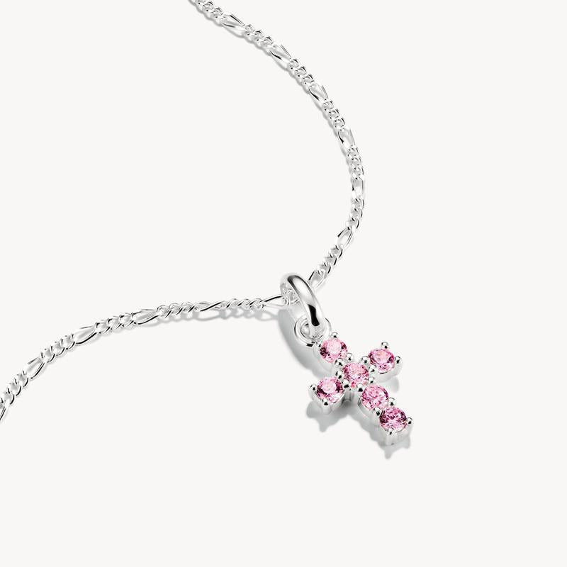 Thomas Sabo Elegant Sterling Silver Cross Charm Pendant